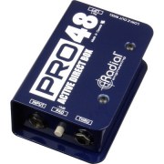 Radial Pro48 1-channel Active 48v Direct Box